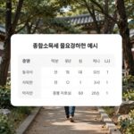 종합소득세 필요경비 계산 예시와 증빙 자료를 정리한 인포그래픽