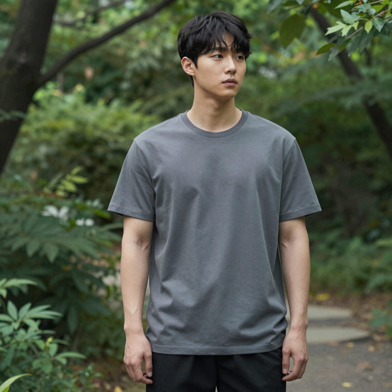 톰브라운 여름 반팔맨투맨 스타일링