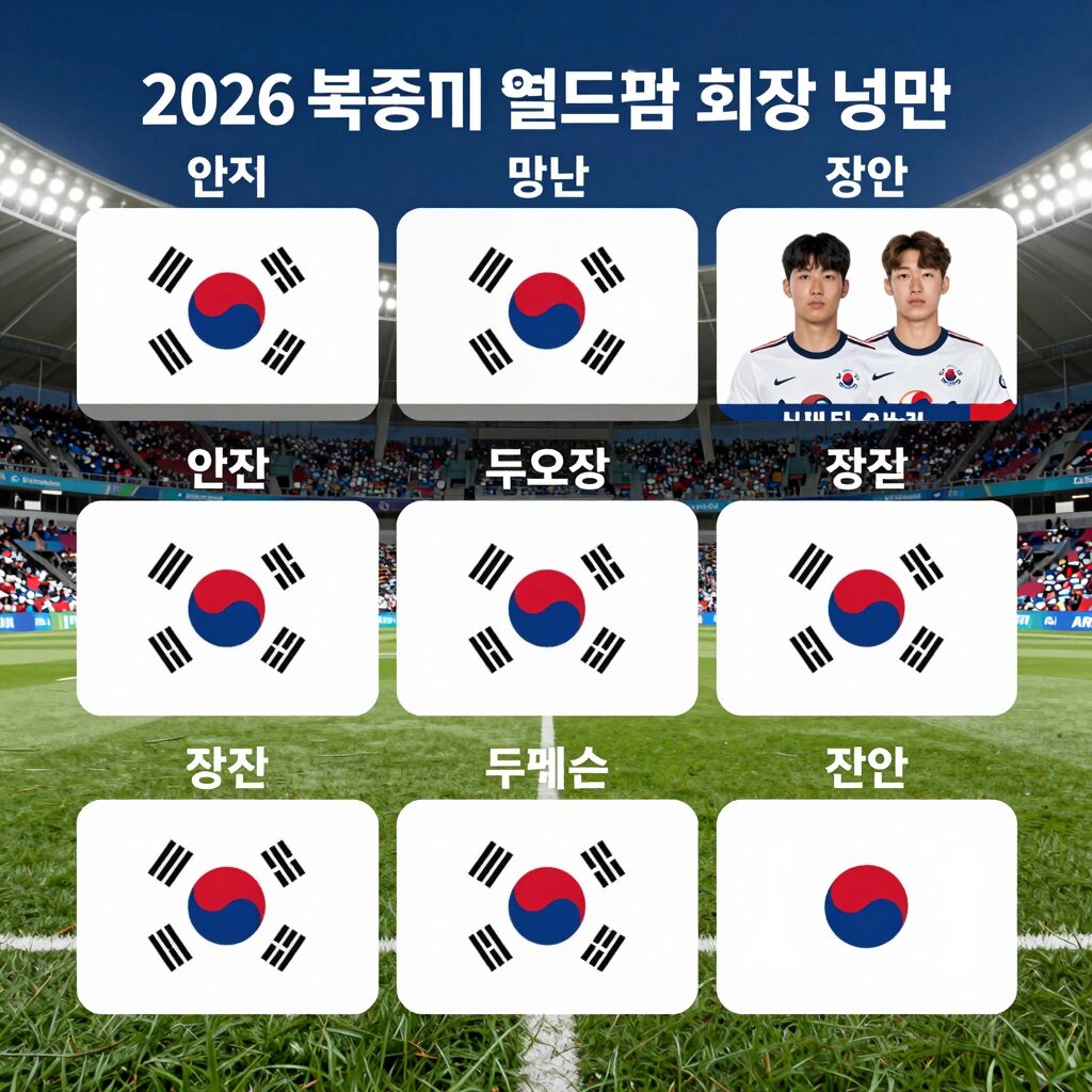 2026 북중미 월드컵 한국 대표팀 최종 명단