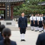 6월 25일 한국전쟁 기념일 현충원 참배 모습