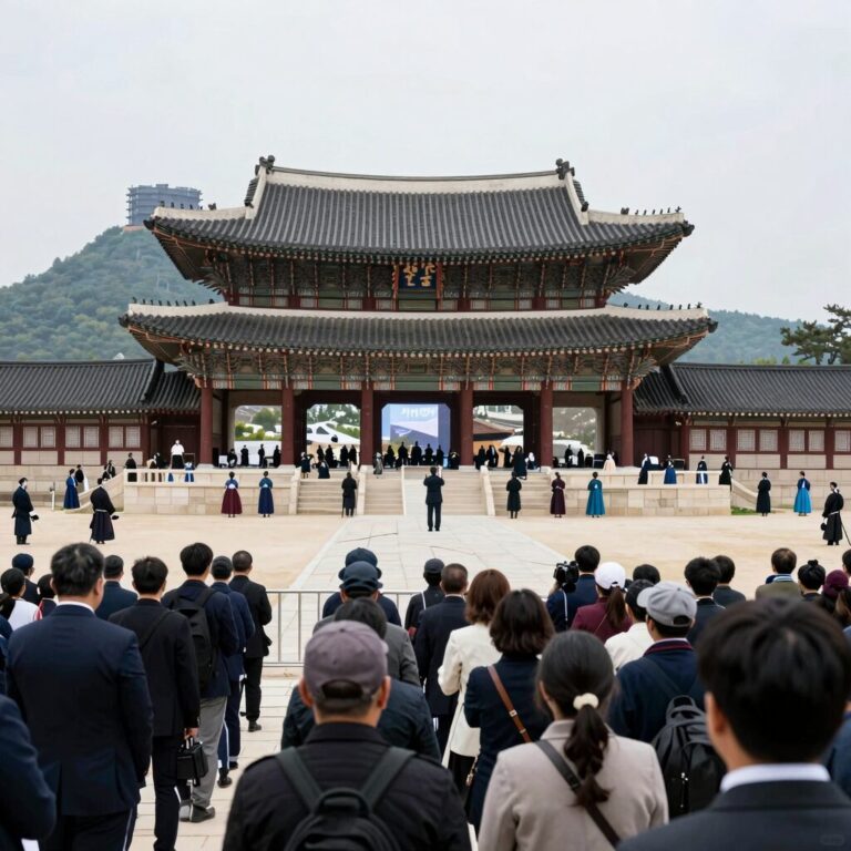 6.25 전쟁 기념식 행사장 모습