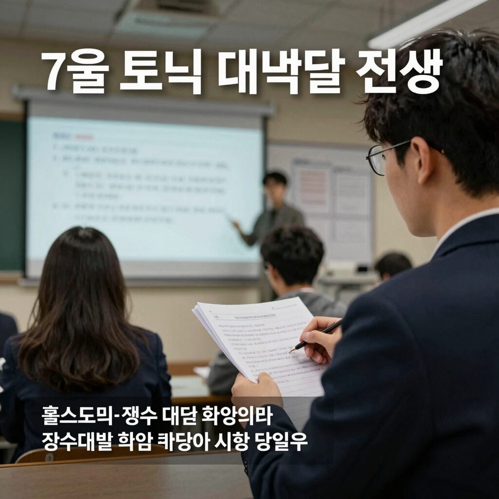 7월 토익 대박달 전략 이미지 점수대별 학습 방법과 시험 당일 팁