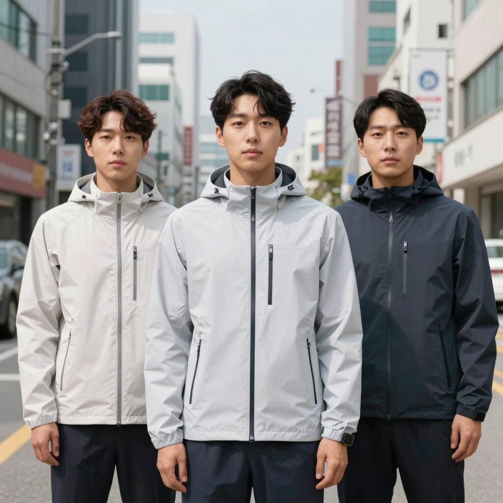 에어쿨링 조끼 3종 비교 사진