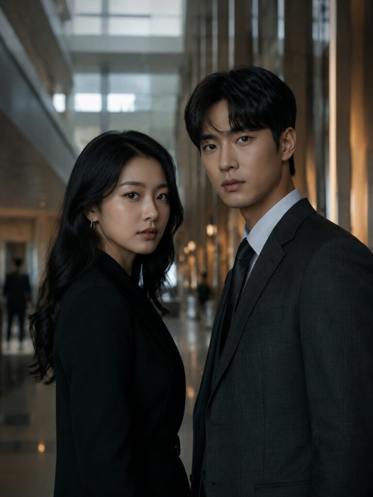 멋진 신세계 드라마 포스터, 임지연과 허남준이 나란히 서 있는 모습