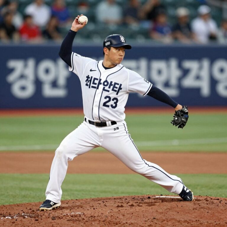 43세 최형우 선수 KBO 최다안타 기록 경신 순간