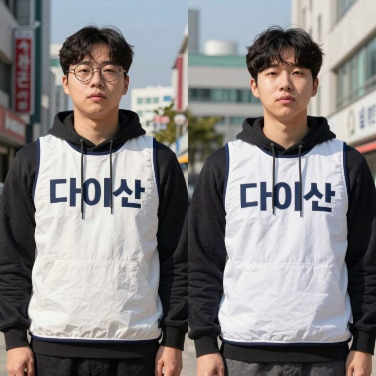 다이소 쿨패치 두 종류 마데카와 캐릭터 비교 사진