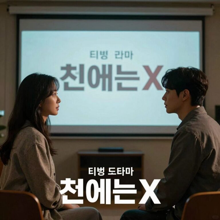 티빙 드라마 친애하는X 결말 장면