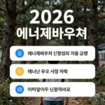 2026 에너지바우처 신청자격과 금액 2026 에너지바우처 신청 방법과 지원 금액 요약