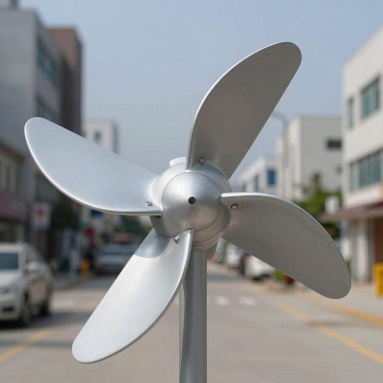선풍기 날개 재질 비교 알루미늄과 플라스틱