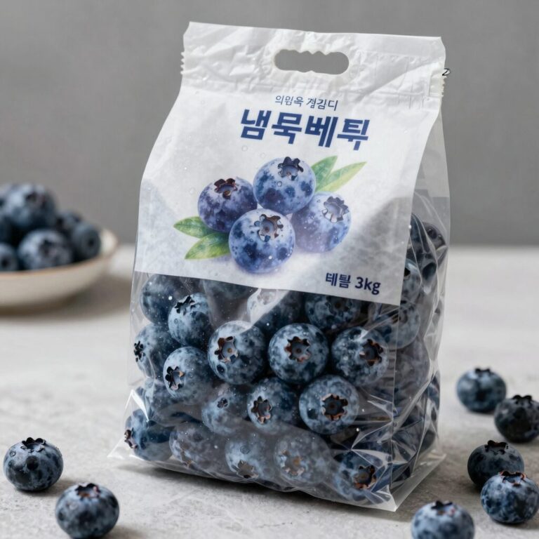 냉동 블루베리 3kg 대용량 팩 사진