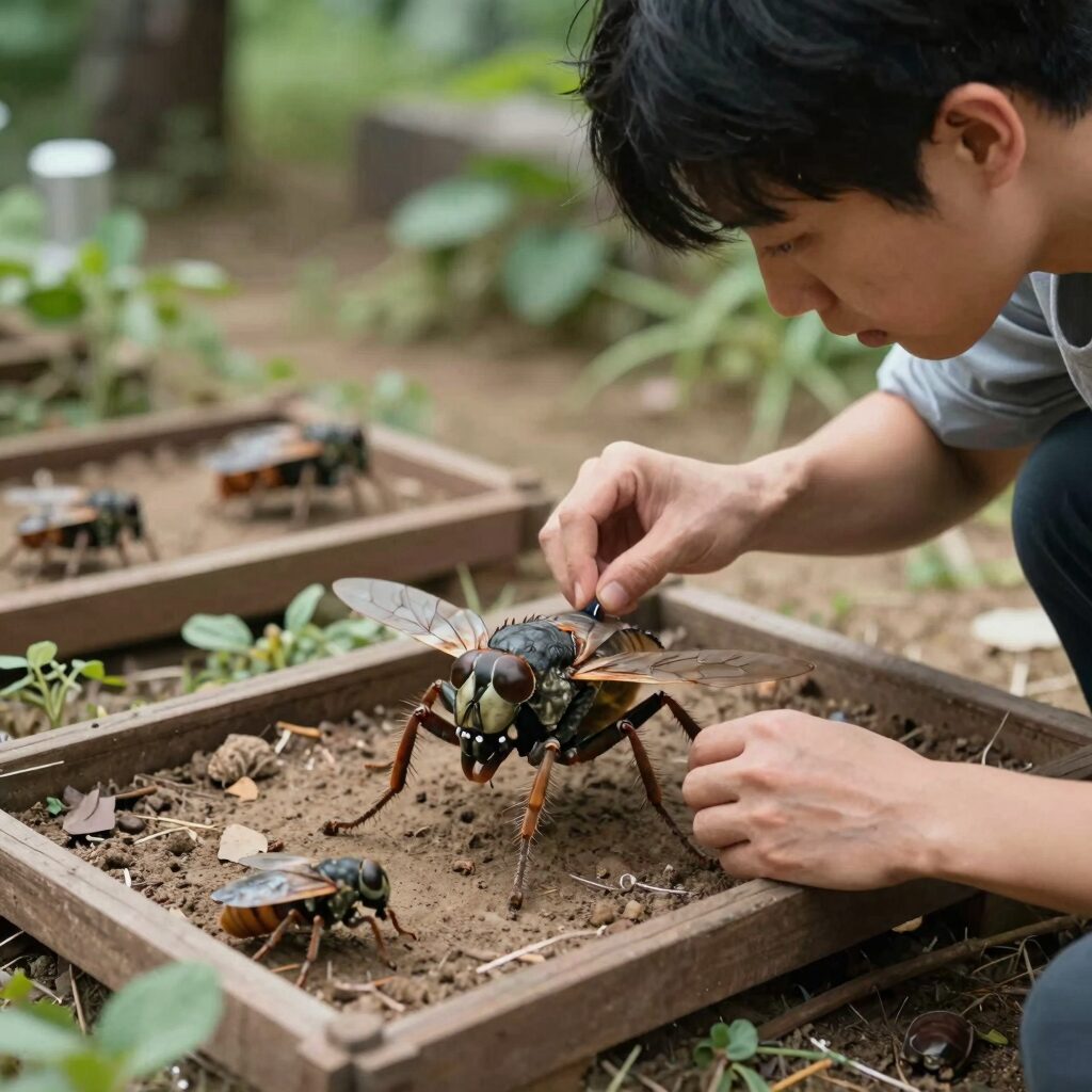 초파리 트랩 만드는 과정과 사용 예시