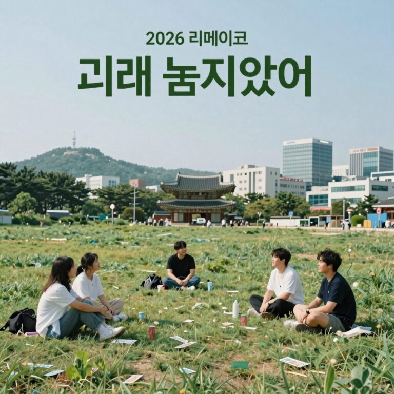 녹색지대 그래 늦지 않았어 2026 리메이크 앨범 커버와 아티스트