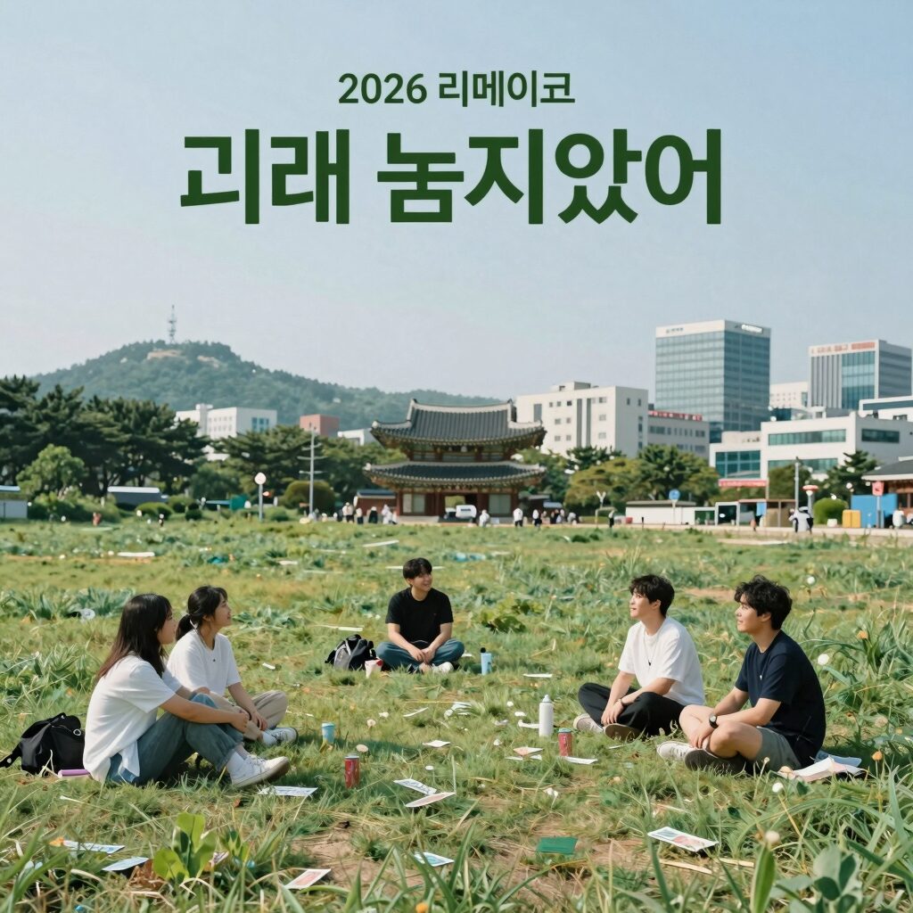 녹색지대 그래 늦지 않았어 2026 리메이크 앨범 커버와 아티스트