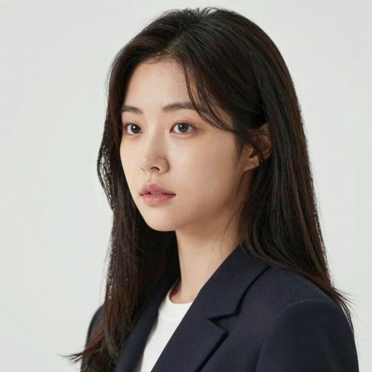 배우 황승언이 서울에서 찍은 프로필 사진, 단정한 헤어스타일과 차분한 표정