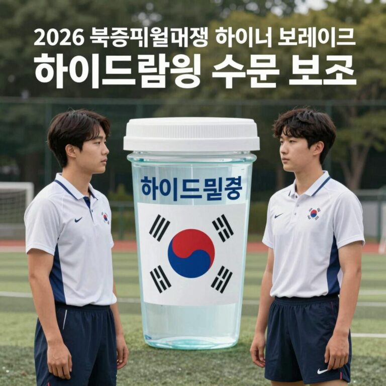 2026 북중미월드컵 하이드레이션 브레이크 선수 수분 보충