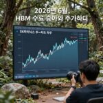 SK하이닉스 주가 차트 2026년 6월, HBM 수요 증가와 주가 추이