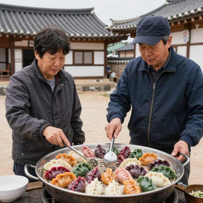 고두심 아들이 방문한 제주 애월 장인의집 4색 만두 전골 사진
