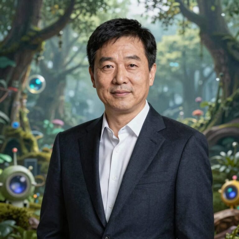 젠슨 황 엔비디아 CEO 사진 공식 포트레이트