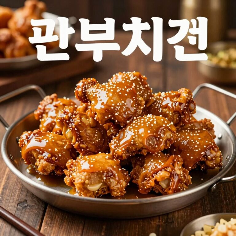 깐부치킨 인기 메뉴 사진