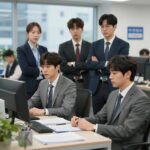 김부장 웹툰 속 사무실 혼란 장면