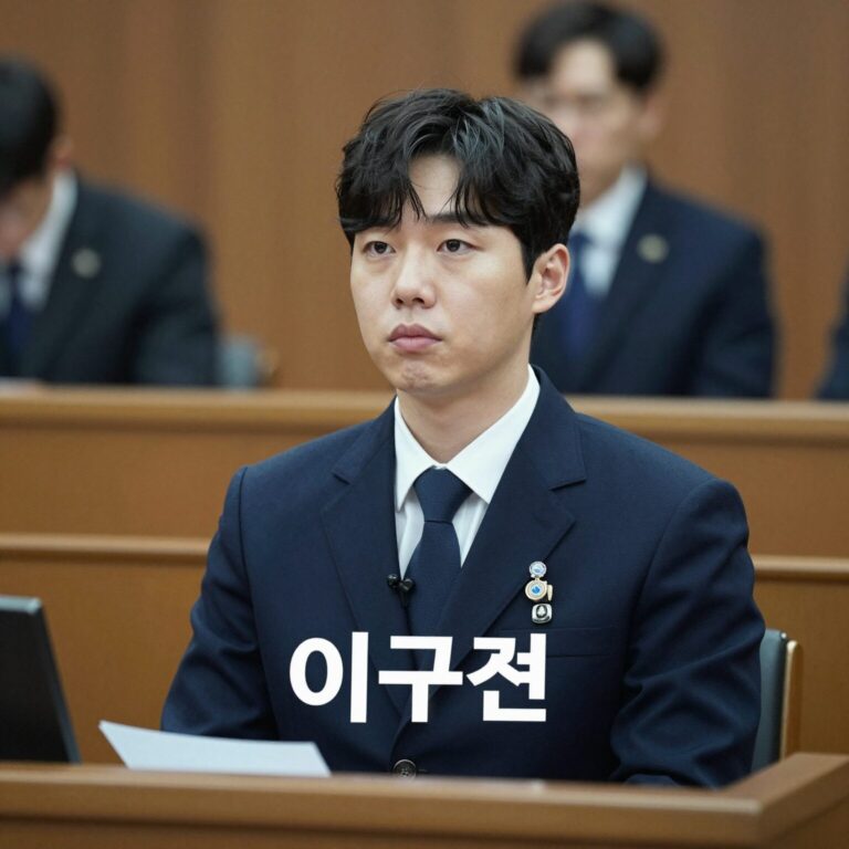 이규원 검사 프로필 사진, 법정에서 포토라인에 선 모습