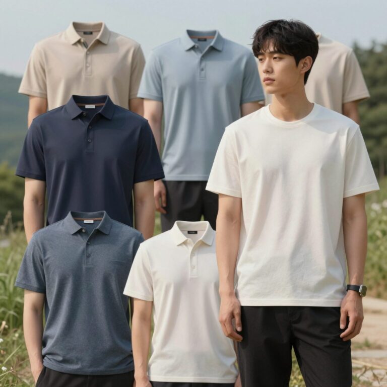 2026년 여름 남성 반팔 셔츠 다양한 스타일과 소재