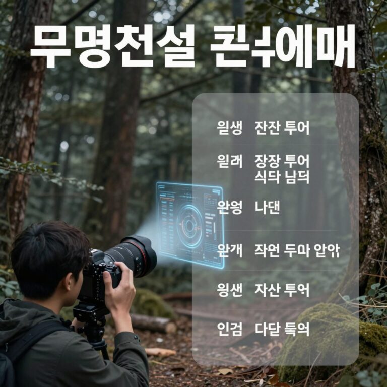 무명전설 콘서트 예매 방법과 전국투어 일정