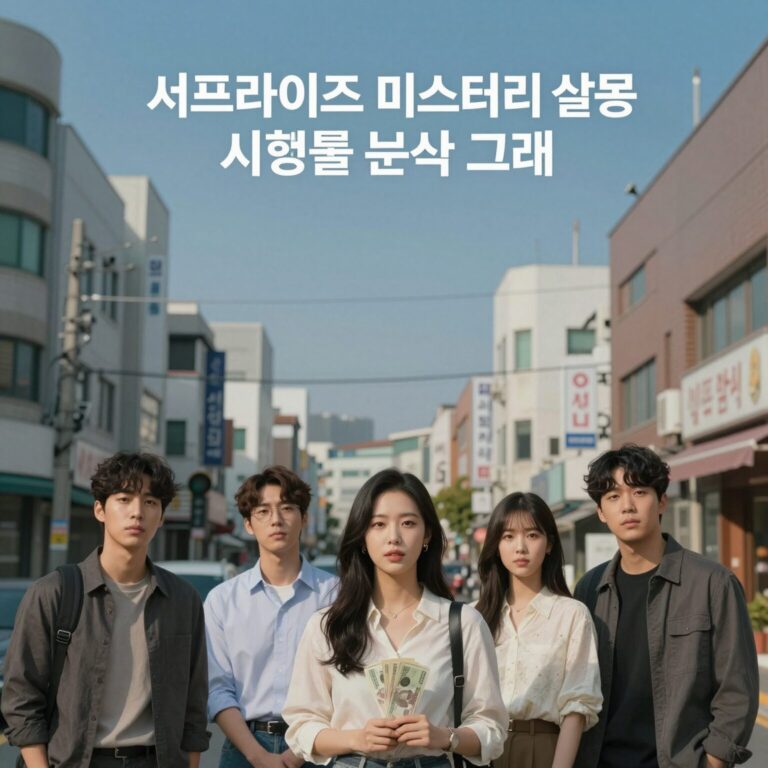 서프라이즈 미스터리 살롱 시청률 분석 그래프