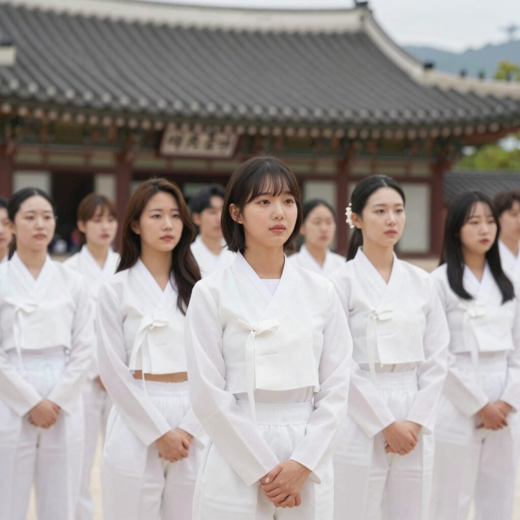 나 혼자 산다 2026년 가을 운동회 출연진 단체 사진 흰색 트레이닝복