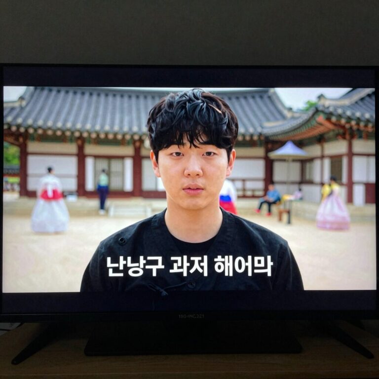 난닝구 BJ의 과거 방송 화면과 추모를 나타내는 이미지
