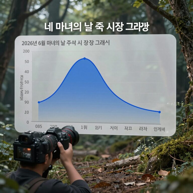 2026년 6월 네 마녀의 날 주식 시장 변동성 그래프