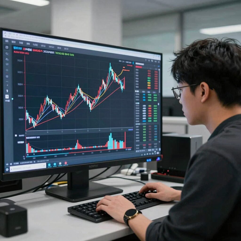 엔비디아 주가 차트 2026년 6월
