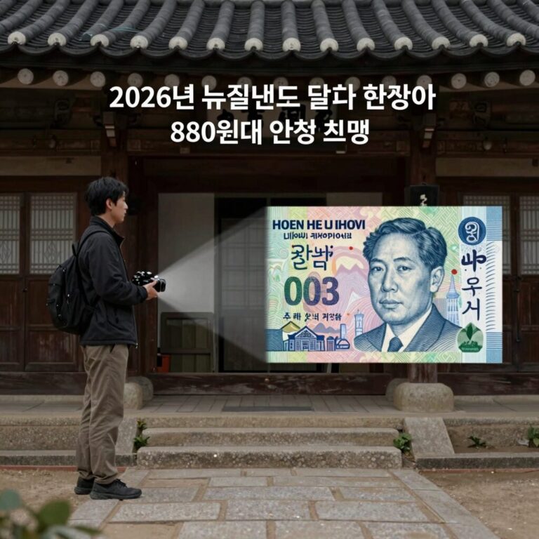 2026년 뉴질랜드 달러 원화 환율 추세 차트, 880원대 안정 흐름