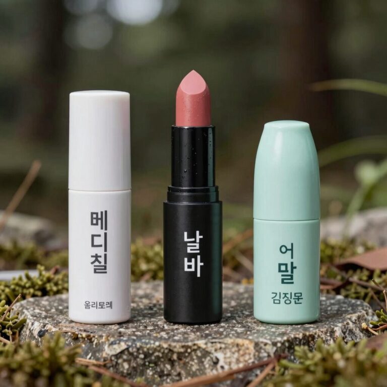 올리브영에서 인기 있는 선스틱 제품 3종을 나란히 놓은 모습. 왼쪽부터 메디힐, 달바, 김정문알로에