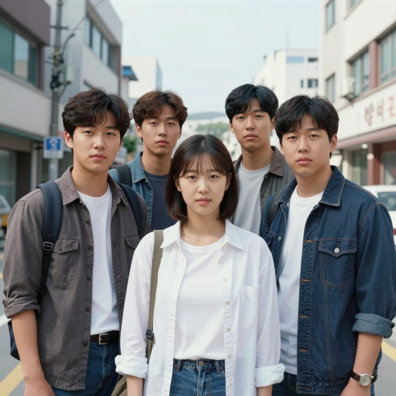 1990년대 활동 당시 젊은 시절의 가수 류계영 모습