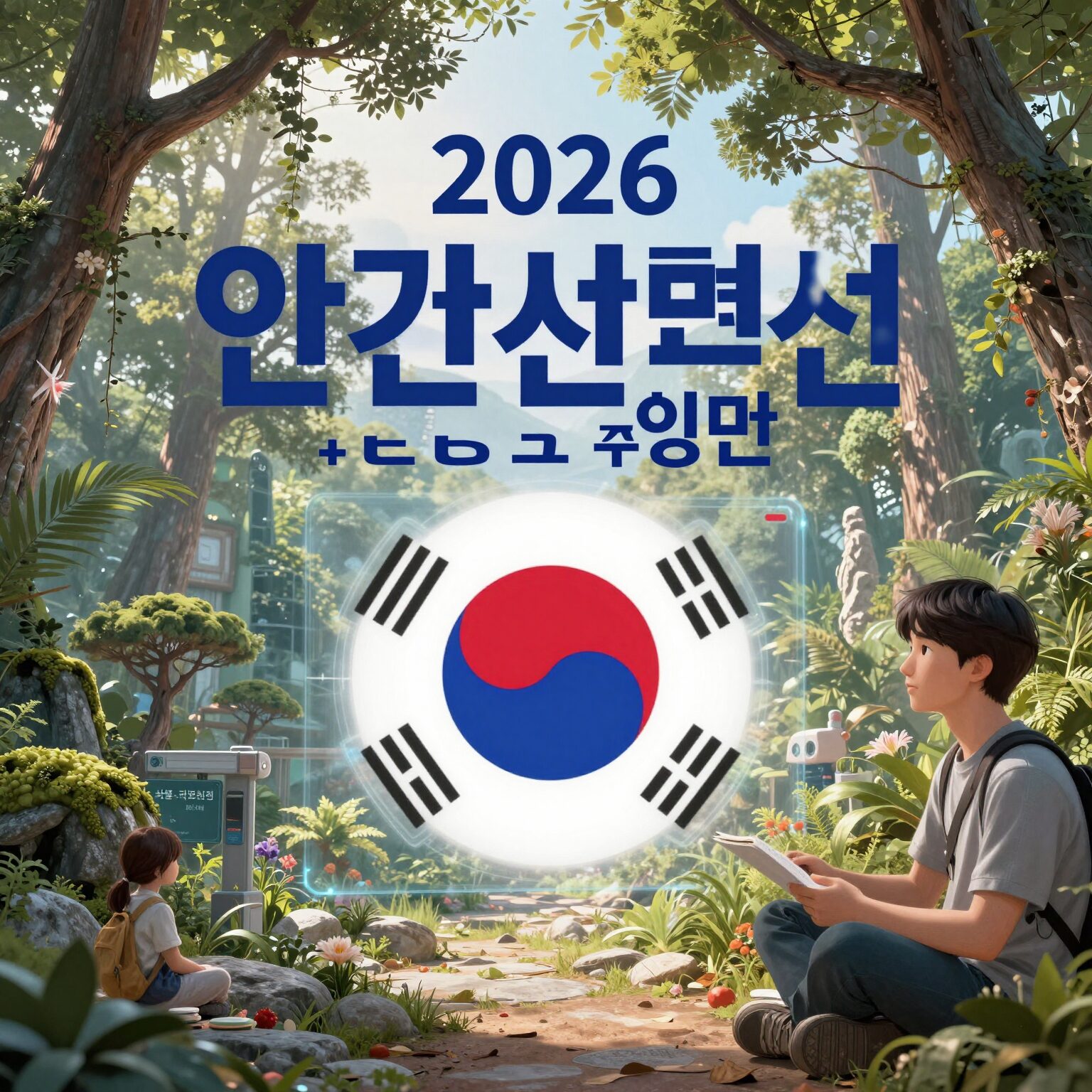 2026 서울국제도서전 공식 포스터, 인간선언 주제와 프랑스 주빈국 로고