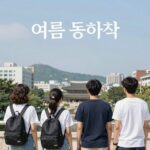여름 동화책 표지들이 나란히 놓인 사진