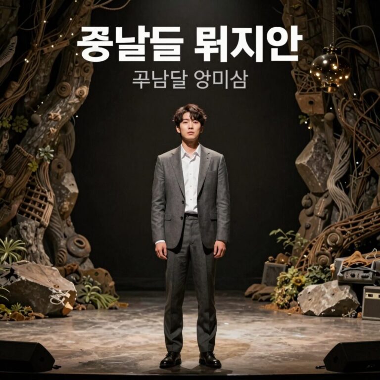그날들 뮤지컬 공식 포스터