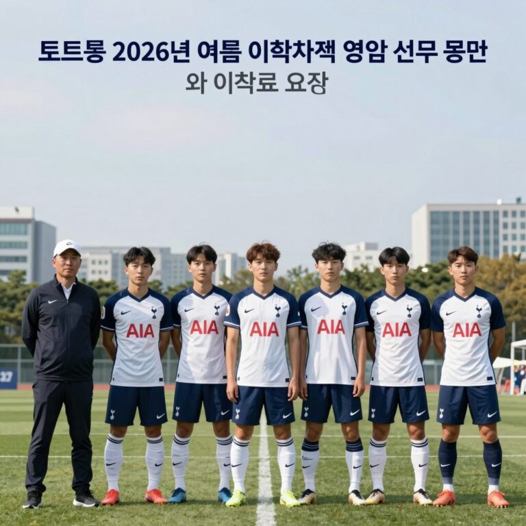 토트넘 2026년 여름 이적시장 영입 선수 명단과 이적료 요약