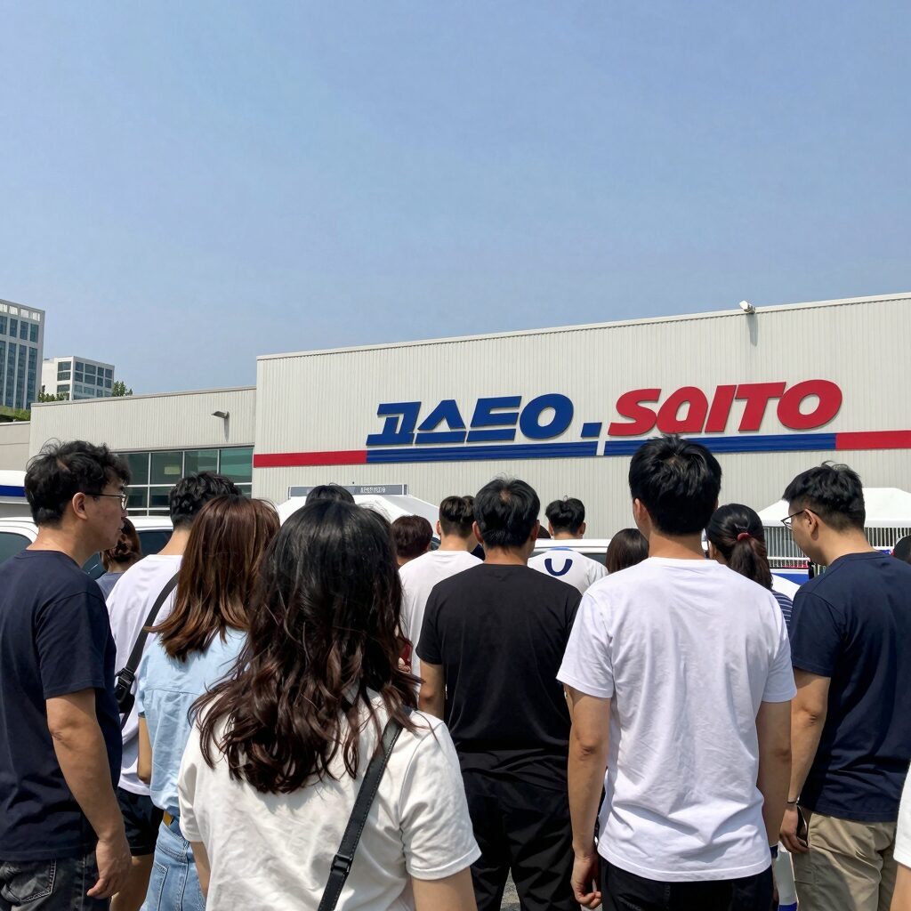 8월 코스트코 할인 상품 진열 모습