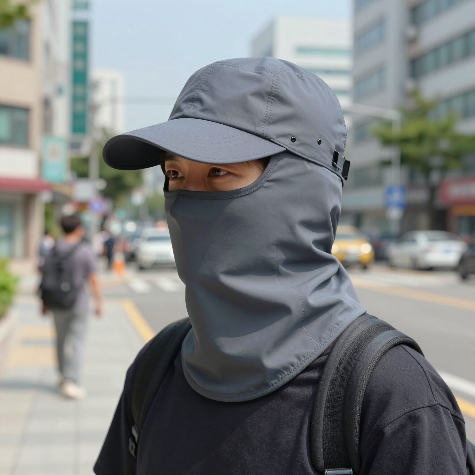 워터프루프모자 방수 성능과 디자인을 보여주는 이미지
