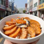고구마순 갈치조림 감칠맛 나는 조리법 고구마순 갈치조림 완성된 접시 사진