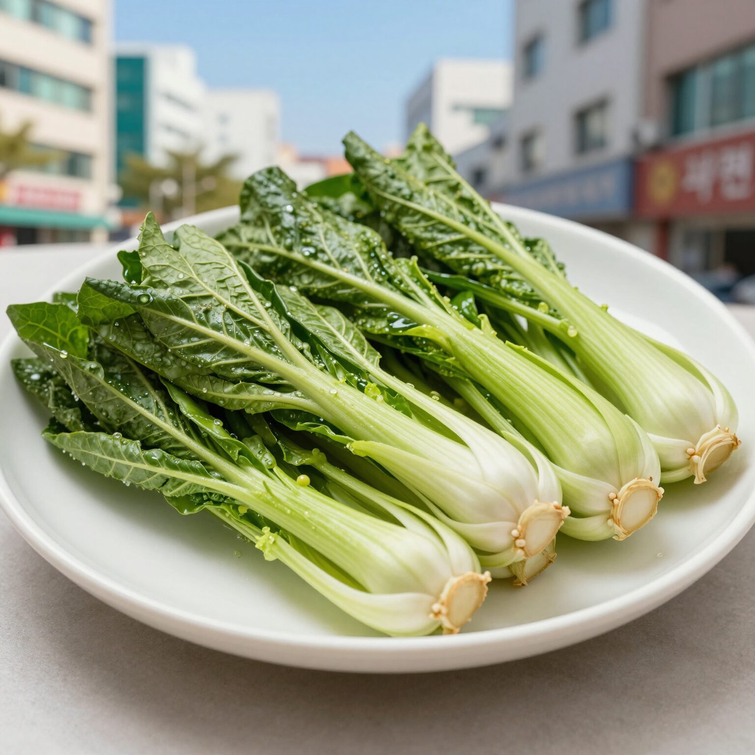 오븐에 구운 가지 요리가 담긴 접시