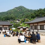 팔공산 계곡 식당 네 곳 후기 팔공산 계곡 식당 동산계곡식당 평상과 계곡 전경