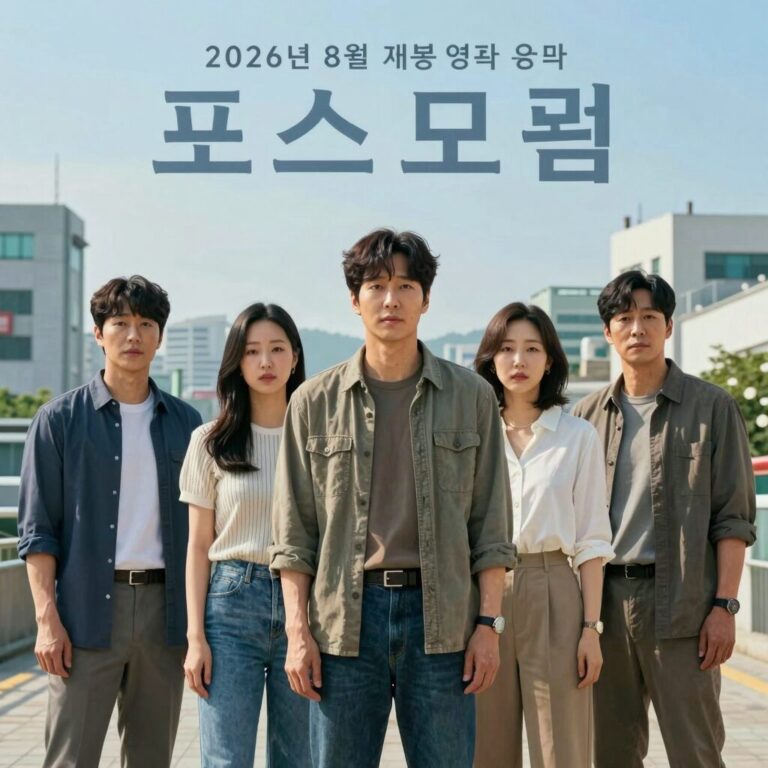 2026년 8월 개봉영화 포스터 모음