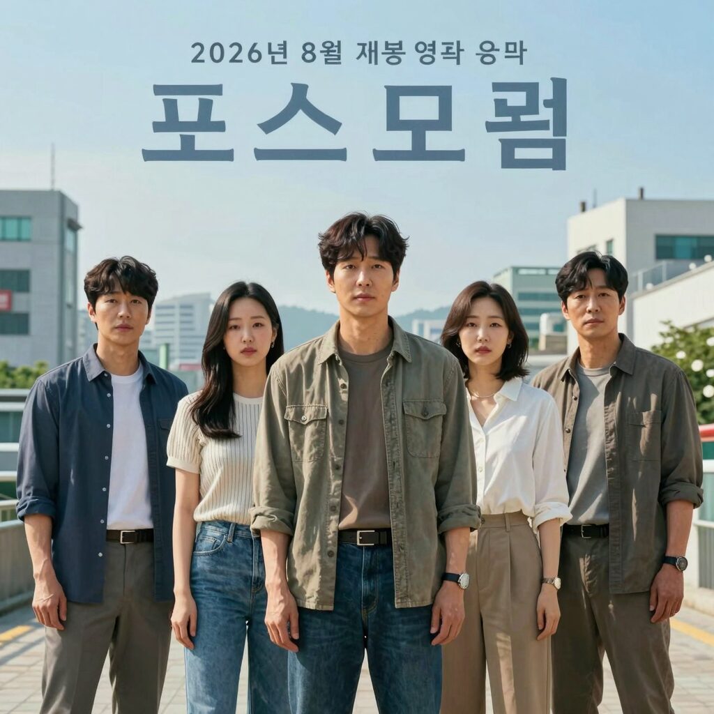 2026년 8월 개봉영화 포스터 모음