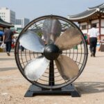 전주 선풍기 날개 파는 곳 한영철물 여름 준비 전주 선풍기 날개 파는 곳 한영철물 매장 전경과 날개없는 선풍기 비교 사진