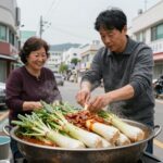 가지 카레 만들기 재료와 구운 가지 토핑