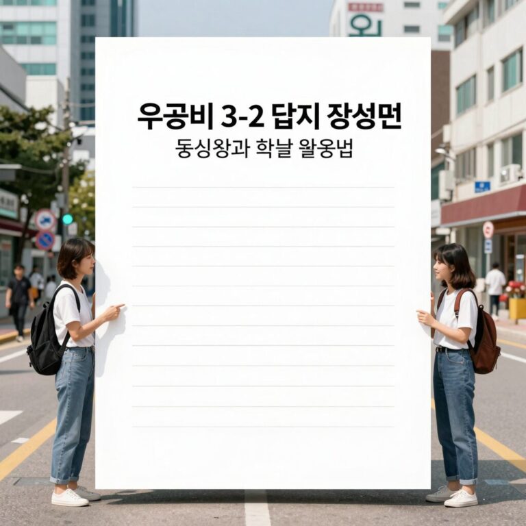 우공비 3-2 답지 기본편 구성과 학습 활용법