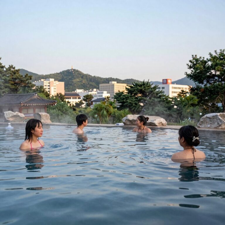 설악 워터피아 오후권 여름 물놀이 온천 풍경